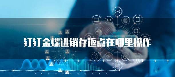 钉钉金蝶进销存返点在哪里操作