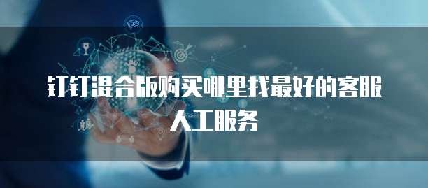 钉钉混合版购买哪里找最好的客服人工服务