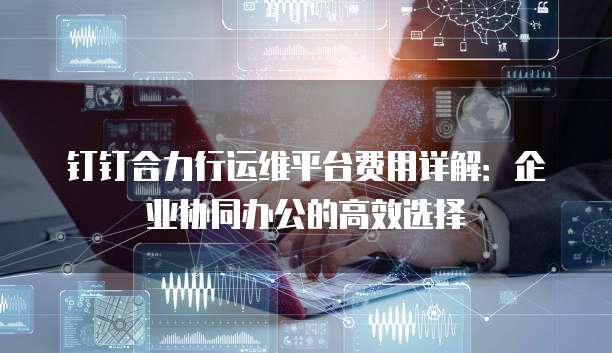 钉钉合力行运维平台费用详解：企业协同办公的高效选择