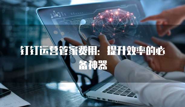 钉钉运营管家费用:提升效率的必备神器