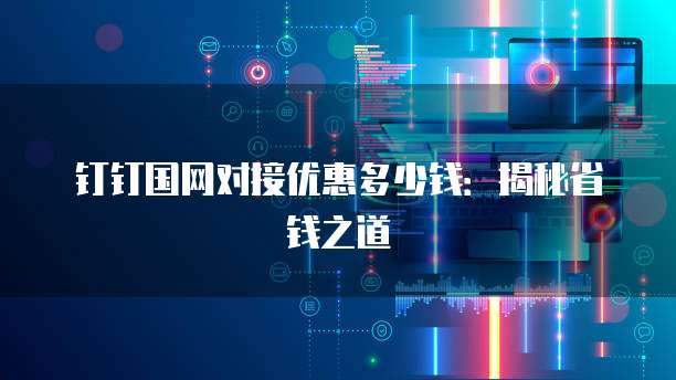 钉钉国网对接优惠多少钱：揭秘省钱之道