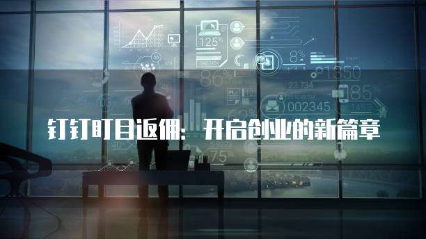 钉钉盯目返佣：开启创业的新篇章