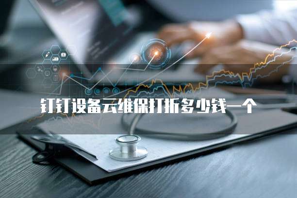 钉钉设备云维保打折多少钱一个