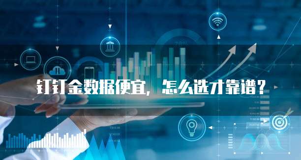 钉钉金数据便宜，怎么选才靠谱？
