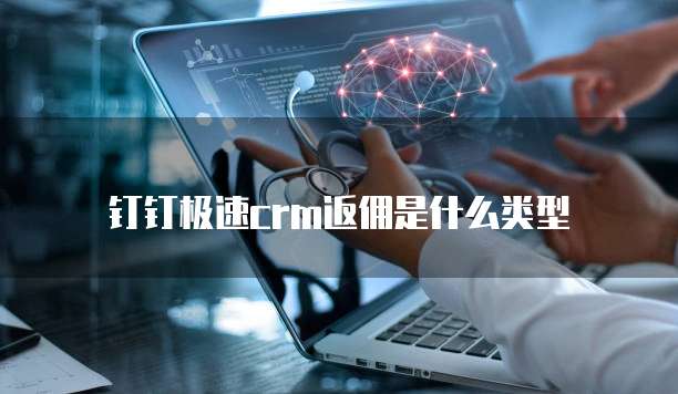 钉钉极速crm返佣是什么类型