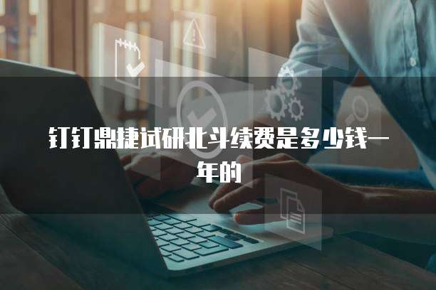 钉钉鼎捷试研北斗续费是多少钱一年的