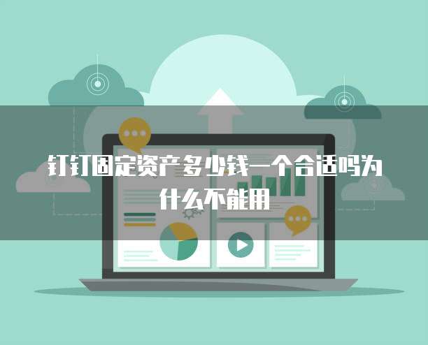 钉钉固定资产多少钱一个合适吗为什么不能用
