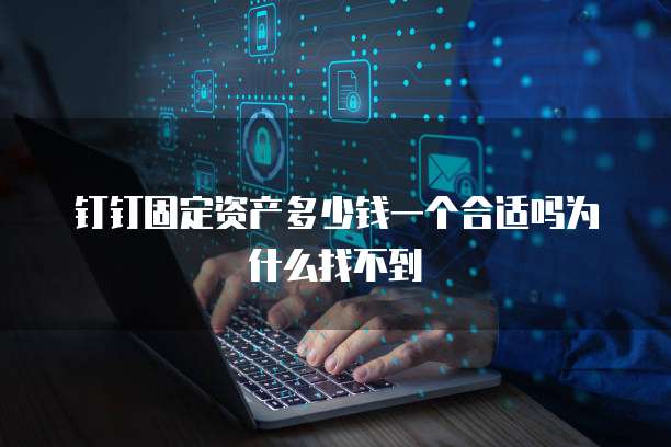 钉钉固定资产多少钱一个合适吗为什么找不到
