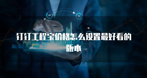 钉钉工程宝价格怎么设置最好看的版本