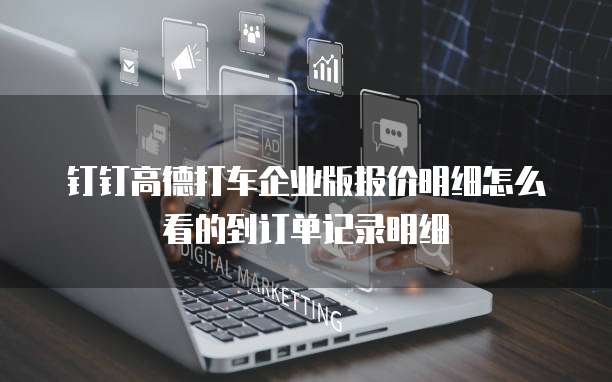 钉钉高德打车企业版报价明细怎么看的到订单记录明细