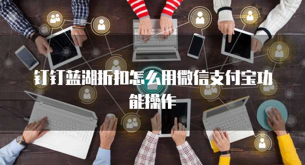 钉钉蓝湖折扣怎么用微信支付宝功能操作