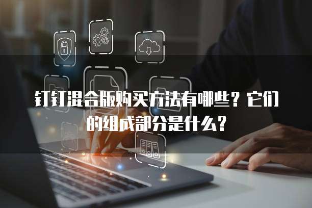 钉钉混合版购买方法有哪些?它们的组成部分是什么?