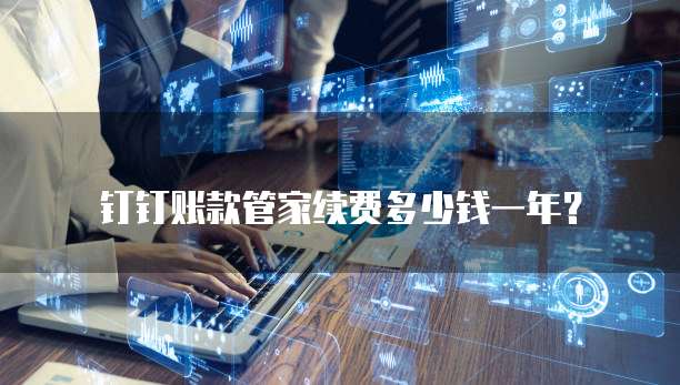 钉钉账款管家续费多少钱一年?