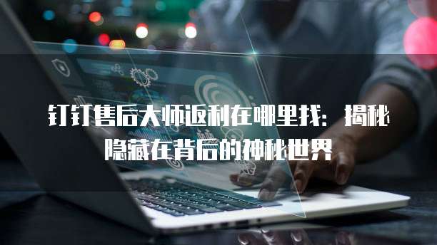 钉钉售后大师返利在哪里找:揭秘隐藏在背后的神秘世界