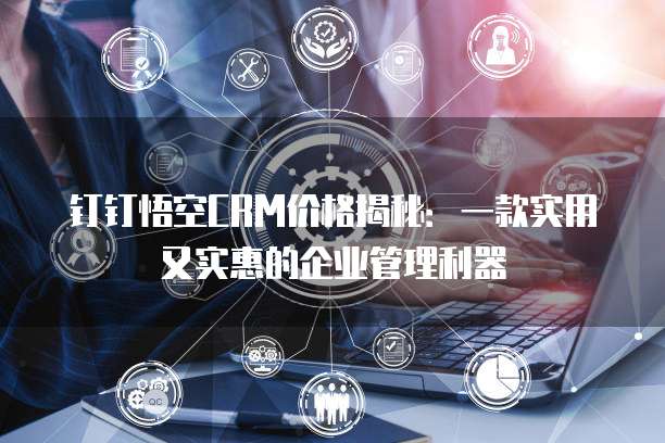 钉钉悟空CRM价格揭秘:一款实用又实惠的企业管理利器
