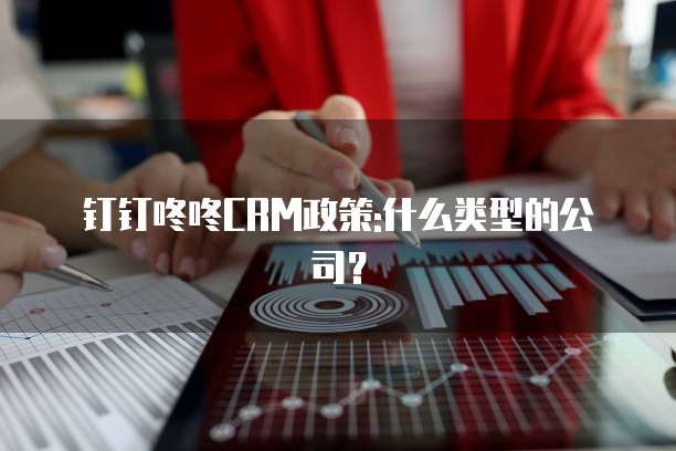 钉钉咚咚CRM政策:什么类型的公司？