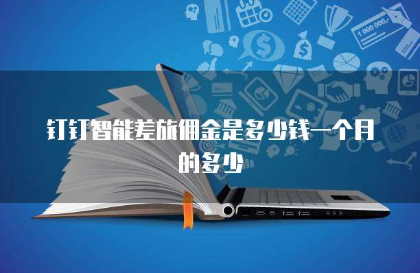 钉钉智能差旅佣金是多少钱一个月的多少