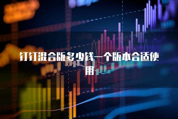 钉钉混合版多少钱一个版本合适使用