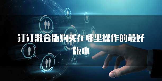钉钉混合版购买在哪里操作的最好版本