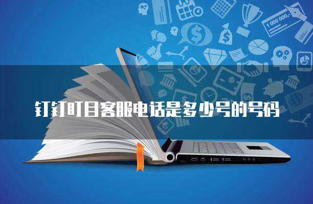 钉钉盯目客服电话是多少号的号码