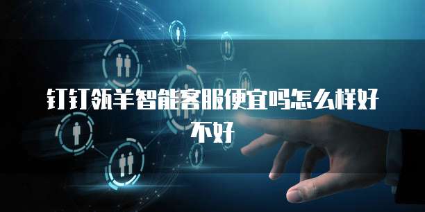 钉钉瓴羊智能客服便宜吗怎么样好不好