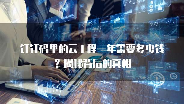 钉钉码里的云工程一年需要多少钱?揭秘背后的真相