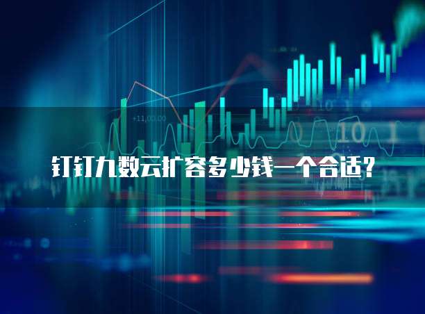 钉钉九数云扩容多少钱一个合适？