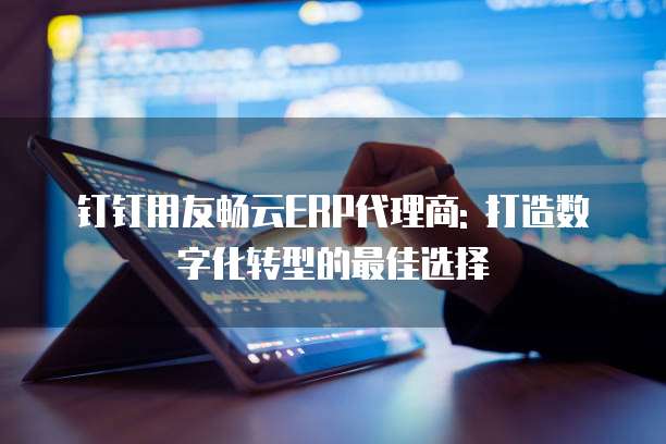 钉钉用友畅云ERP代理商: 打造数字化转型的最佳选择