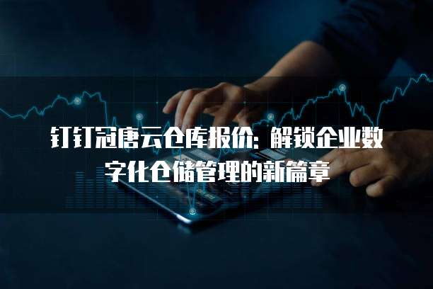 钉钉冠唐云仓库报价: 解锁企业数字化仓储管理的新篇章