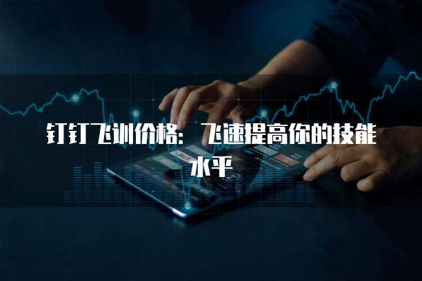钉钉飞训价格:飞速提高你的技能水平