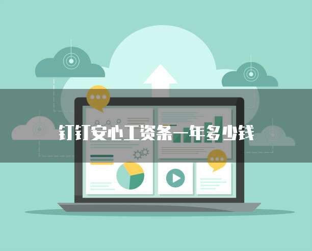钉钉安心工资条一年多少钱