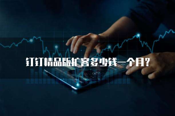 钉钉精品版扩容多少钱一个月？