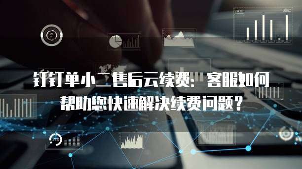 钉钉单小二售后云续费:客服如何帮助您快速解决续费问题?