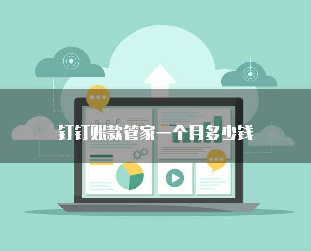 钉钉账款管家一个月多少钱