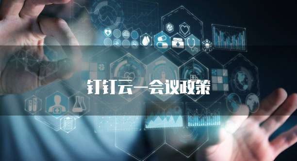 钉钉云一会议政策