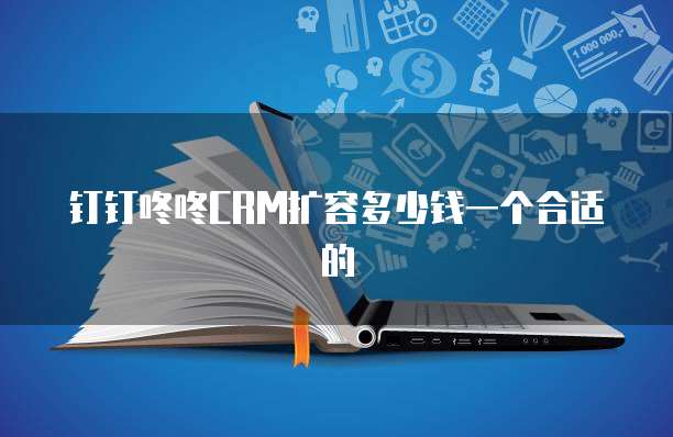 钉钉咚咚CRM扩容多少钱一个合适的