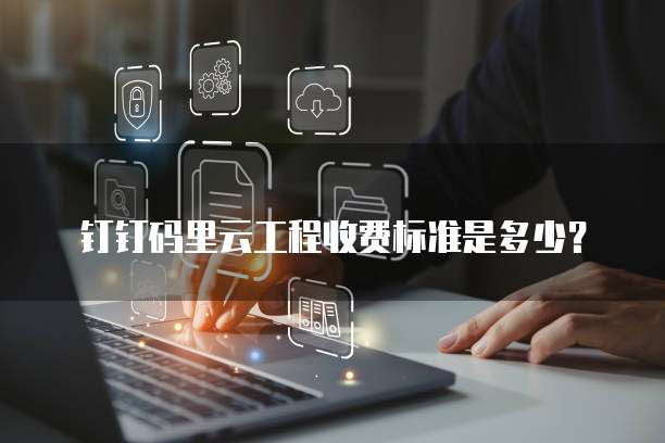 钉钉码里云工程收费标准是多少？