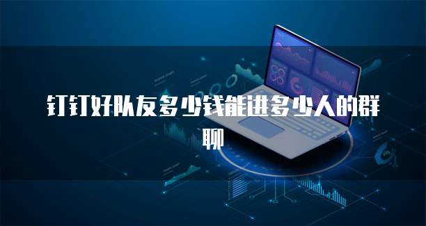 钉钉好队友多少钱能进多少人的群聊