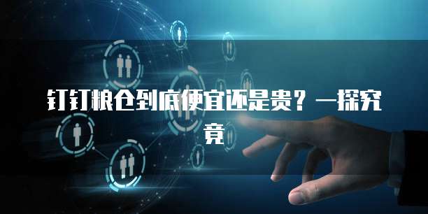 钉钉粮仓到底便宜还是贵?一探究竟