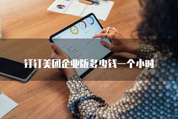 钉钉美团企业版多少钱一个小时
