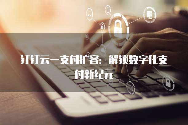 钉钉云一支付扩容：解锁数字化支付新纪元