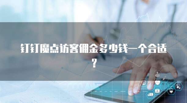 钉钉魔点访客佣金多少钱一个合适？