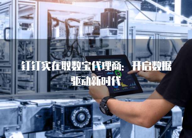 钉钉实在取数宝代理商：开启数据驱动新时代
