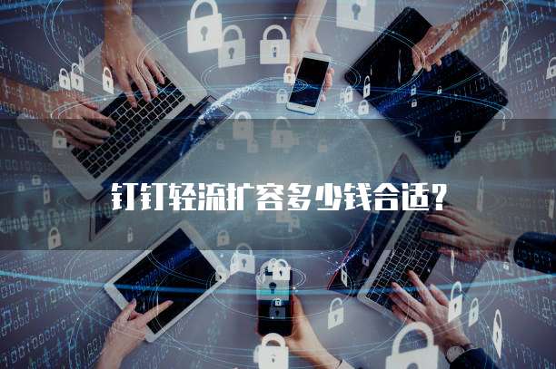 钉钉轻流扩容多少钱合适？
