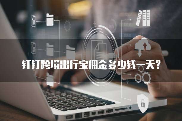 钉钉跨境出行宝佣金多少钱一天?