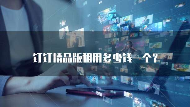 钉钉精品版租用多少钱一个？