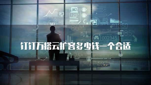 钉钉万搭云扩容多少钱一个合适