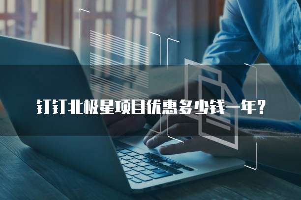 钉钉北极星项目优惠多少钱一年？
