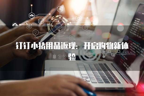 钉钉小猪用品返现:开启购物新体验