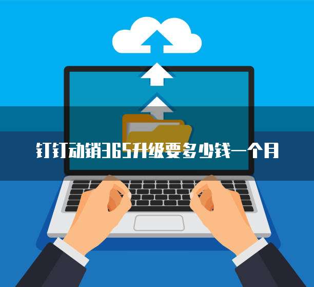 钉钉动销365升级要多少钱一个月